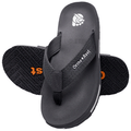Ortho + Rest M10013 Men slippers with Cushioned Footbed | Soft Comfortable Stylish and Anti Skid Men's Flip-Flops & Slippers Daily Use Grey Size 10 thumbnail