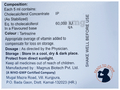 Rain D3 Vitamin D3 Oral Solution 60,000 IU Nano Shots (4x5ml Bottle Each) Orange thumbnail
