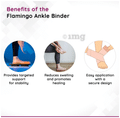 Flamingo Ankle Binder Medium thumbnail