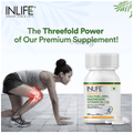 Inlife Bonelife Plus Calcium, Zinc, Magnesium, Vitamin D2 + K2 Tablet thumbnail
