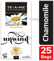TE-A-ME Chamomile Tea Bags (25 Each) thumbnail