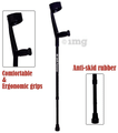Be Safe Forever Elbow Support Walker Stick Height Adjustable Black thumbnail