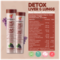 Potencia Detox Liver & Lungs Effervescent Tablet (15 Each) Wild Grape No Added Sugar thumbnail