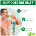 Naturyz Ashwagandha Effervescent Tablets KSM 66 For Muscle Recovery & Relieve Stress (15 Each) Green Apple thumbnail