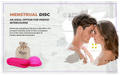 Vaquita Reusable Menstrual Cup Disc with Case Small Pink thumbnail