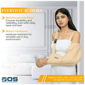 Bos Medicare Surgical Soft and Padded Arm Sling Pouch Extra Large Beige thumbnail
