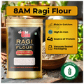 8AM Ragi Finger MIllet Flour Gluten Free thumbnail