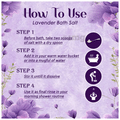 Vedic Ayurveda Natures Science Bath Salt for All Type of Skin (200gm Each) Lavender thumbnail