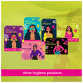 PINQ Polka Premium Cotton Feel Sanitary Pads Period Combo Pack (16XXL+15XL+10 Regular) with 10 Pantyliners Free thumbnail