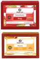 Khadi Care Combo Pack of Herbal Strawberry Soap & Honey Soap (125gm Each) thumbnail