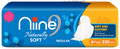 Niine Naturally Soft Regular Sanitary Pads for women (6 Each) thumbnail