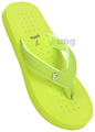 Yoho Lifestyle Ortho Soft comfortable and stylish flip flop Slipper for women ArchFlex Size 7 Lime Green thumbnail