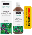 Kapiva Karela Jamun Juice | Helps Manage Blood Sugar Levels (1 Ltr Each) thumbnail