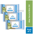 Kara Refreshing Wipes (25 Each) Aloevera & Mint Oil thumbnail