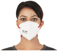 CP-Med N95 FFP2 Hypashield 6 Layers Anti-Bacterial Mask with Earloop Universal White thumbnail