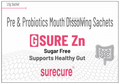 Surecure G Sure Zn Sachet (1.5gm Each) Sugar Free thumbnail