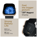 Fire-Boltt Dazzle Plus Gold-Black thumbnail