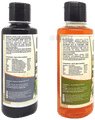 Khadi Pure Combo Pack of Herbal Amla & Bhringraj Shampoo & Herbal Heena & Tulsi Extra Conditioning Shampoo for Dry Hair SLS Free & Paraben Free (210ml Each) thumbnail