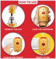 Good Knight Gold Flash Liquid Vapourizer with 3 Gold Flash Refills (45ml Each) thumbnail