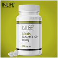Inlife Biotin 10000mcg Tablet thumbnail