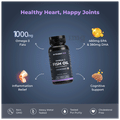 Nutrabay Pro Omega 3 Triple Strength Fish Oil | For Healthy Heart, Joints, Mood & Skin | Capsule thumbnail