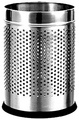 Mowell Stainless Steel Perforated Open Dustbin thumbnail