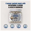 Heeva Roasted Makhana (100gm Each) Salt & Pepper thumbnail