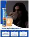 Fast&Up Reload O.R.S with Zinc & D-Glucose for Rehydration | Flavour Effervescent Tablet Orange thumbnail