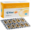 D-Rise 2000 Capsule with Vitamin D3 (Cholecalciferol) for Bone Health | Bone, Joint & Muscle Care thumbnail
