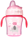 Buddsbuddy Momo Flexible Spout Baby Sipper Cup 240ml Pink thumbnail