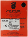Ortho + Rest M10015 Cool Comfirt for Your Aching Feet Orthopedic Slippers for Men | Anti-Skid Flip Flops with Acupressure Massage Footbed | Extra Soft Red Size 10 thumbnail