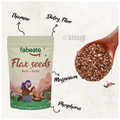 Fabeato Flax Seeds (250gm Each) | Fibre Rich | Hair Growth | Weight Loss thumbnail