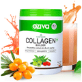 Oziva Plant-Based Collagen Builder | Nutrition Care Powder Berry Orange thumbnail