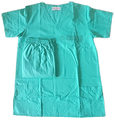 Mowell Scrub Suit V-Neck Unisex Poly viscose Fabric Uniform Large thumbnail