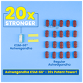Fast&Up Ashwagandha KSM-66 500mg Capsule thumbnail