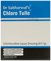 Dr. Sabharwal's Chloro Tulle Chlorhexidine Gauze Dressing B.P'93 10cm x 10cm thumbnail