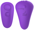 Gizmoswala Leaf Spirit+Silicone Body Massager with Remote Control Purple thumbnail