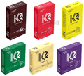 K2 Combo Pack of Dotted Condom Chocolate,Strawberry,Banana(10Pc Each) Mint,Vanilla,Grapes(3pc Each) thumbnail
