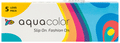 Aquacolor Daily Disposable Colored Contact Lens with UV Protection Optical Power -0.75 Naughty Brown thumbnail