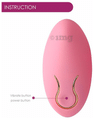 Gizmoswala Wireless Remote Control Jump Egg Body Massager Pink thumbnail