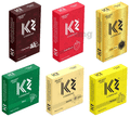 K2 Combo Pack of Dotted Condom Chocolate,Strawberry,Extra Time(10Pc Each) Mint,Vanilla,Banana(3pc Each) thumbnail