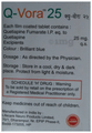 Q-Vora 25 Tablet thumbnail