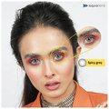 Aquacolor Daily Disposable Colored Contact Lens with UV Protection Optical Power -1.75 Spicy Gray thumbnail