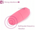 Gizmoswala Wireless Remote Control Jump Egg Body Massager Pink thumbnail