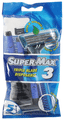Super-Max Triple Blade Disposable Comfort Grip Razor thumbnail