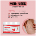West-Coast Veinneed Varicose Vein Gel with Red Wine Leaf Extract, Horse Chestnut Extract for Management of Varicose & Spider Veins for Leg Care thumbnail