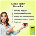 Kapiva Biotin Gummies Strawberry thumbnail