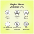 Kapiva Biotin Gummies Strawberry thumbnail