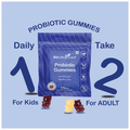 NeutraLeaf Probiotic Gummies with Bacillus Coagulans Apple & Grapes thumbnail
