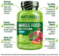 Naturelo Whole Food Multivitamin for Men Vegetarian Capsule thumbnail